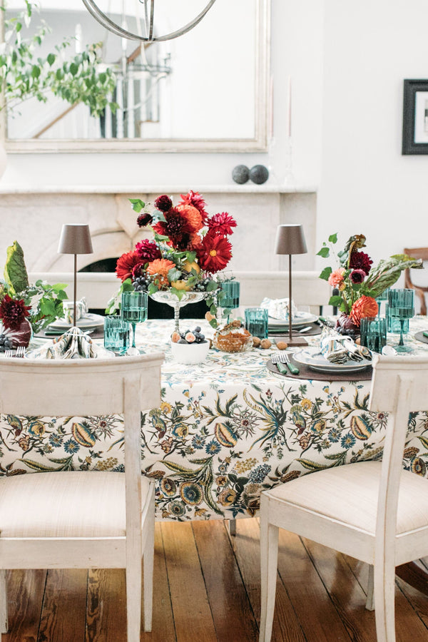Sharp Floral Tablecloth
