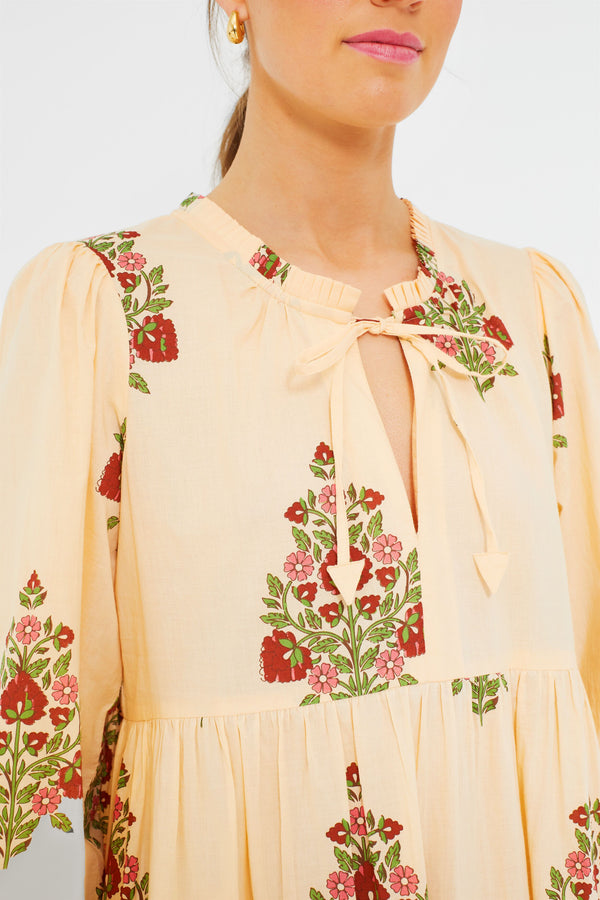 Blush Chandelier Long Sleeve Salty Paloma Caftan