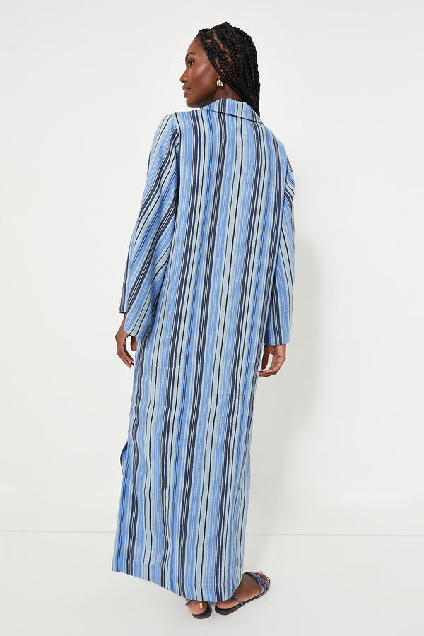 Sea Striped Tunic Caftan
