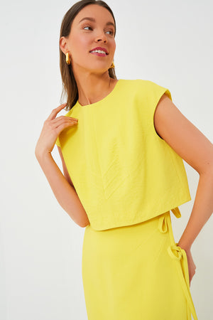 Lemon Veronique Top
